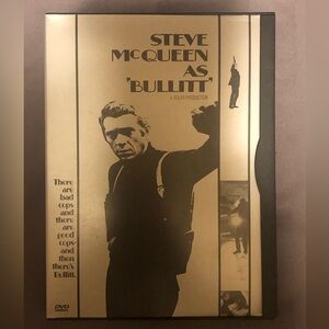 Bullitt Snapcase DVD Dual Sided Disk Widescreen 1997